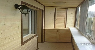 Отделка балкона под ключ Ростов, цена от 5869 руб.